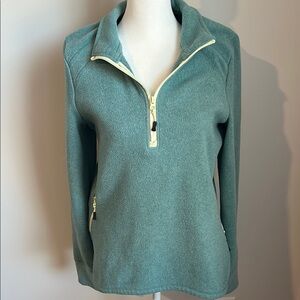 Eddie Bauer Teal Fleece Pullover